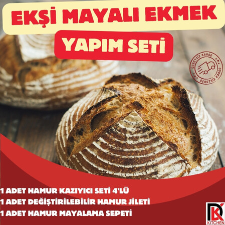 Ekşi Mayalı Ekmek Yapım Setleri