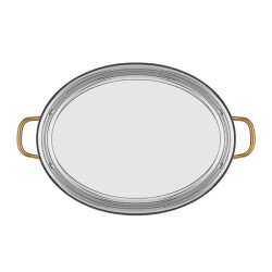 Bakır Oval Sahan - 3