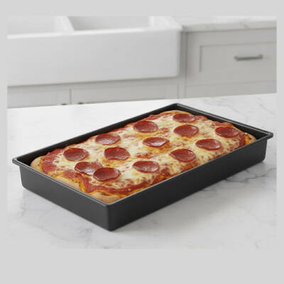 Premium Brownie & Focaccia Pişirme Tepsisi 300x400 H: 50 mm - 5