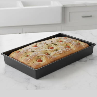 Premium Brownie & Focaccia Pişirme Tepsisi 300x400 H: 50 mm - 3