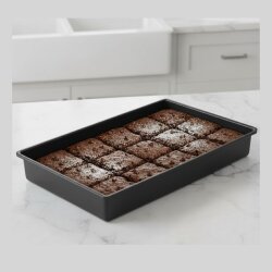 Premium Brownie & Focaccia Pişirme Tepsisi 300x400 H: 50 mm - 4