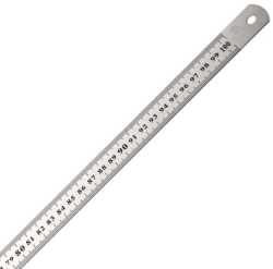 Paslanmaz Çelik Cetvel 100cm 