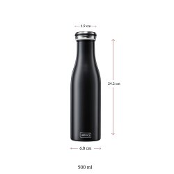 Lurch 500 ml Paslanmaz Çelik Termos Çift Cidarlı Sızdırmaz - 2