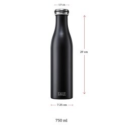 Lurch 750 ml Paslanmaz Çelik Termos Çift Cidarlı Sızdırmaz - 2