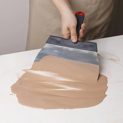 Çikolata Kazıyıcı & Temperleme Spatulası 24x22 cm - 6