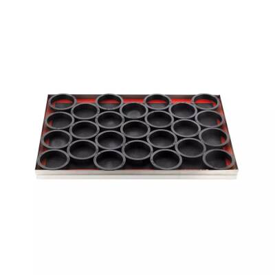 Silikomart Delikli Tart Kalıbı 8x2 cm - 6