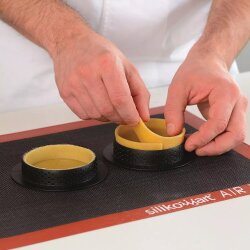 Silikomart Delikli Tart Kalıbı 8x2 cm - 12