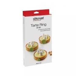 Silikomart Delikli Tart Kalıbı 8x2 cm - 13