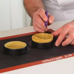 Silikomart Delikli Tart Kalıbı 8x2 cm - 15