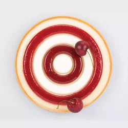 Silikomart Delikli Tart Kalıbı 8x2 cm - 24