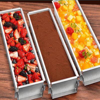 Dikdörtgen Tiramisu Pasta Kek Brownie Kalıbı 40 cm - 1