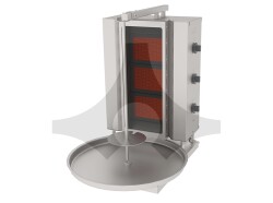 Döner Ocağı Gazlı Camlı - ATALAY MUTFAK