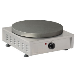 Elektrikli Teflonsuz Krep Makinesi Düz - OMAKE