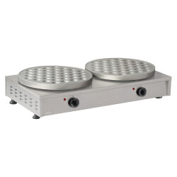 Elektrikli Teflonsuz Pankek Makinesi Çift 37 Li - OMAKE