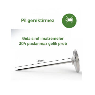 Gıda & Süt, Kahve Termometresi - 5