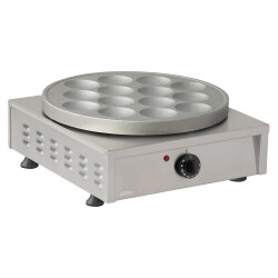 Gazlı Teflonsuz Pankek Makinesi 14 Lü - OMAKE