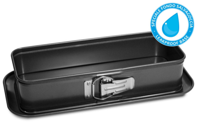 Guardini Kelepçeli Dikdörtgen Kek Kalıbı 30x11x7 cm - 1