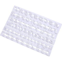 Harf rakam Cetvel - MUTFAK KİTAP