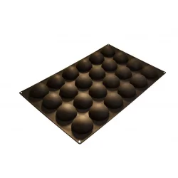 Silikon Pasta & Kek Kalıbı Yarım Küre 24'lü 40x60 cm - 2