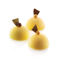 Silikon Pasta & Kek Kalıbı Yarım Küre 24'lü 40x60 cm - 1