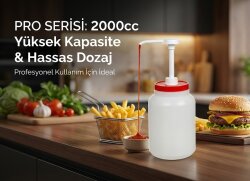 Ketçap Şişesi Pompalı 2000 cc - 2