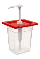 Kilitli Ketçap Mayonez Pompalı - MUTFAK KİTAP