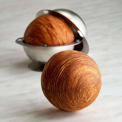 Kruvasan Kalıbı Küre 8 cm - 1