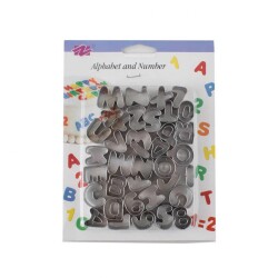 KURABİYE KALIBI (ALFABE NUMARA) - DİNC KİTCHEN