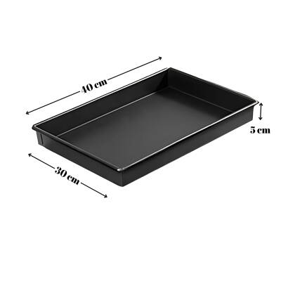 Matfer Brownie & Focaccia Pişirme Tepsisi 300x400 H: 50 mm - 2