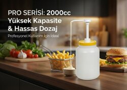 Mayonez Şişesi Pompalı 2000 cc - 2