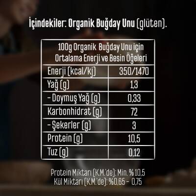 Organik Özel Amaçlı Un 1 Kg - 3