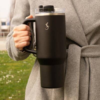 Lurch Big Cup 1.2 L Paslanmaz Çelik Termos Uzatılabilir Pipetli Çift Cidarlı Sızdırmaz - 14