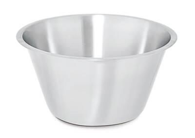 Paslanmaz Konik Ölçülü Çelik Kap 20 cm - 1