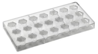 Pavoni Innovation Polikarbon Pralin Çikolata Kalıbı Asimetrik Prizma PC15 - 2