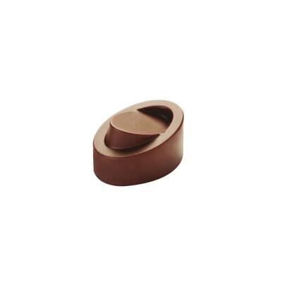 Pavoni Innovation Polikarbon Pralin Çikolata Kalıbı Oval PC10 - 1