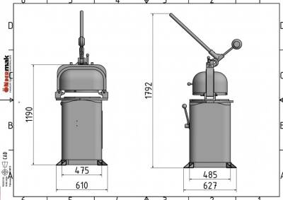 Rotomat Hamur Kesme Yuvarlama Makinesi - 2