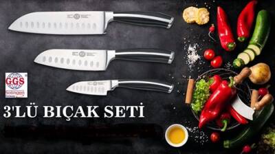 Şef Bıçak seti - 3