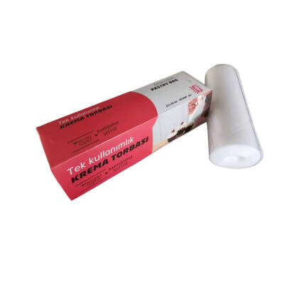 Şeffaf Kaymaz Krema Şanti Torbası - 1