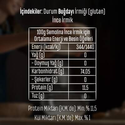 İrmik Semolina Unu 1 KG - 4