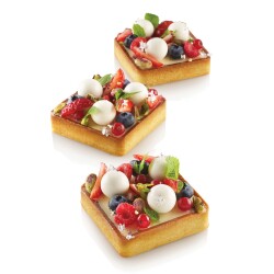 Silikomart Delikli Tart Kalıbı - 1