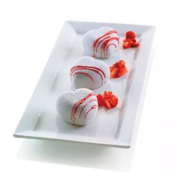 Silikomart Pasta Kek Kalıbı Cuoricino 3D Kalp - 1
