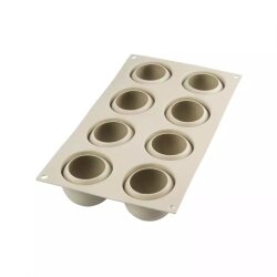 Silikomart Pasta Kek Kalıbı Dolce Tartufo 3D Küre - 5