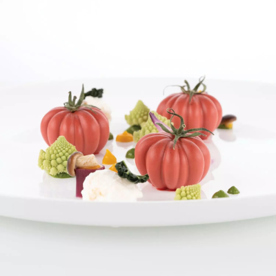 Silikomart Silikon Pasta & Kek Kalıbı Pomodoro 24 Domates - 1