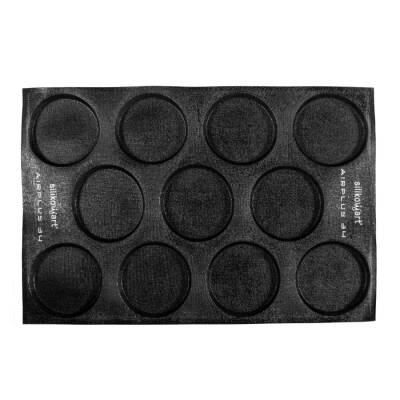 Silikomart Silikon Tart ve Hamburger Ekmek Kalıbı Air Plus 34 Round - 4