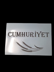 Stencil Ekmek Deseni - DİNC KİTCHEN