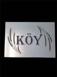 Stencil Ekmek Deseni - DİNC KİTCHEN