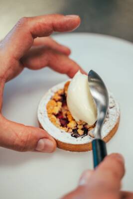 Triangle Quenelle Kaşığı Büyük Boy 2'li Set - 2