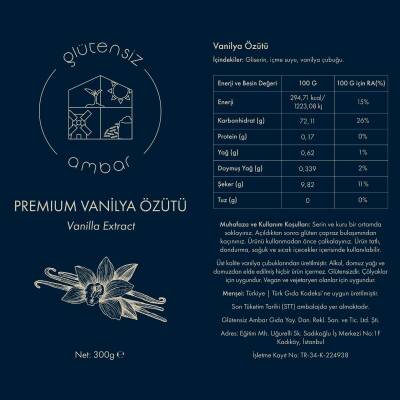 Premium Vanilya Özütü 300 gr - 2