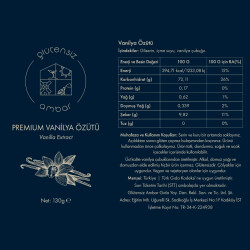 Premium Vanilya Özütü 130 gr - 2