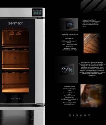 Zermac Artizer Mikro Endüstriyel Fırın 3 Katlı - 10